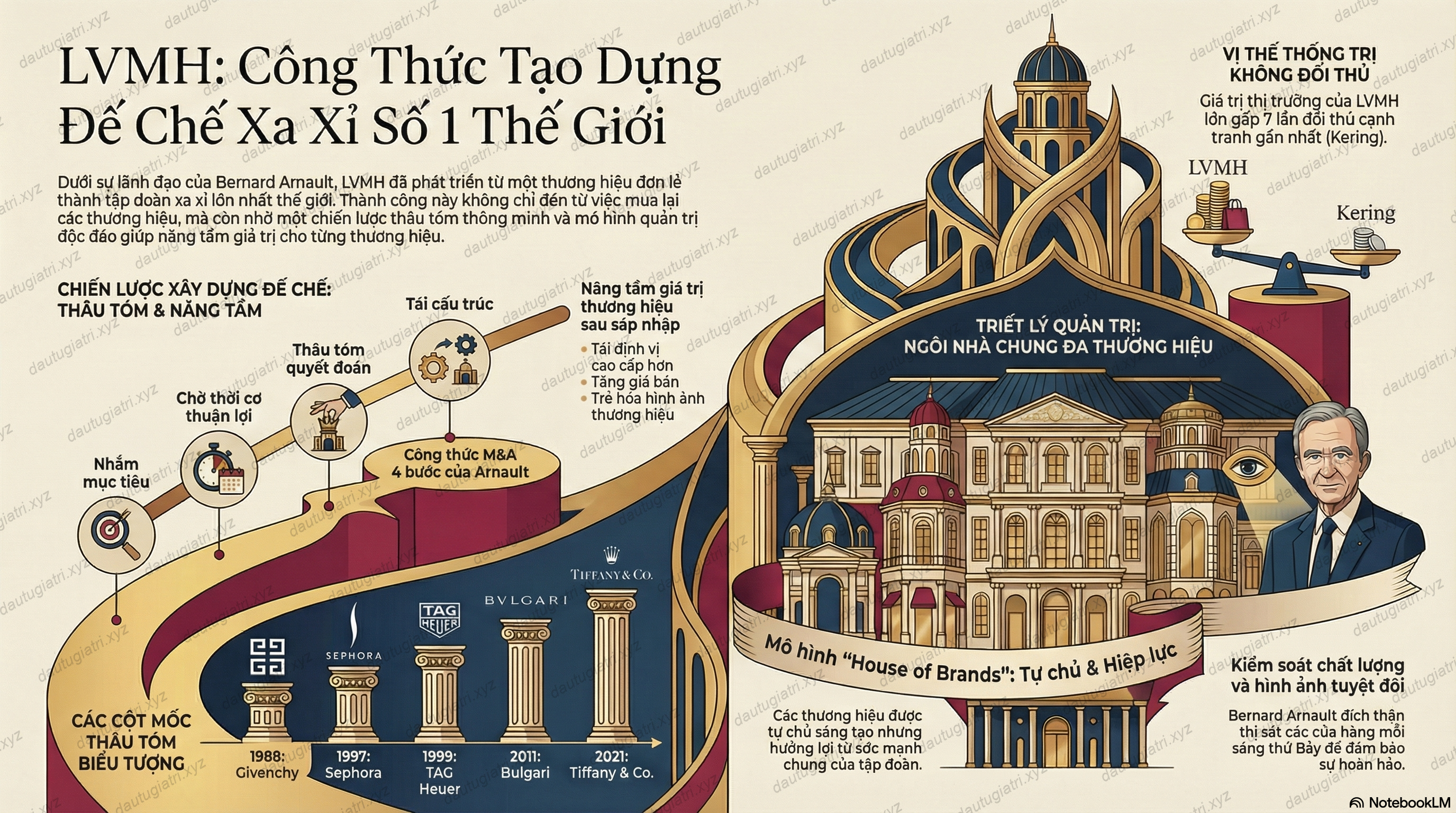 Đế chế xa xỉ LVMH