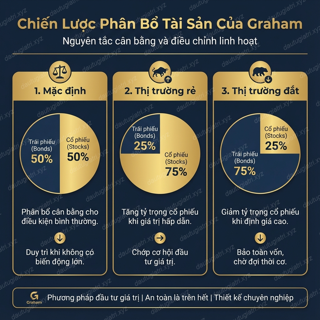 Chiến lược phân bổ tài sản của Benjamin Graham