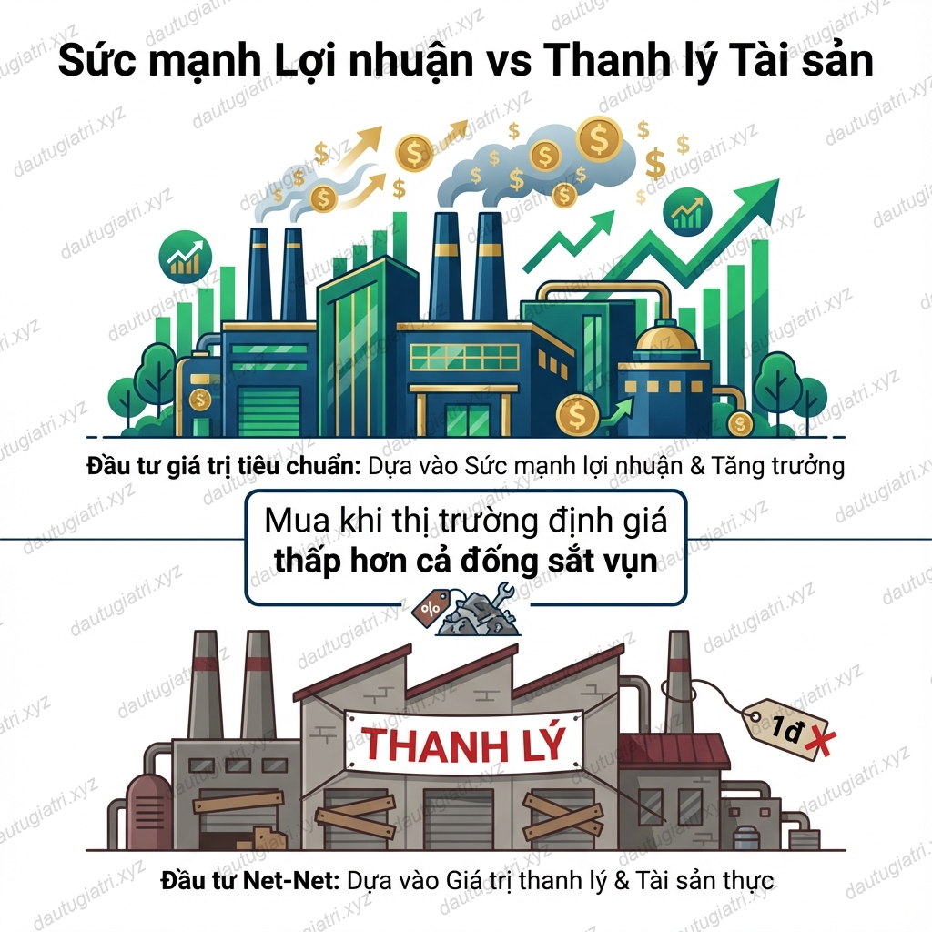 Sức mạnh Lợi nhuận vs Thanh lý Tài sản