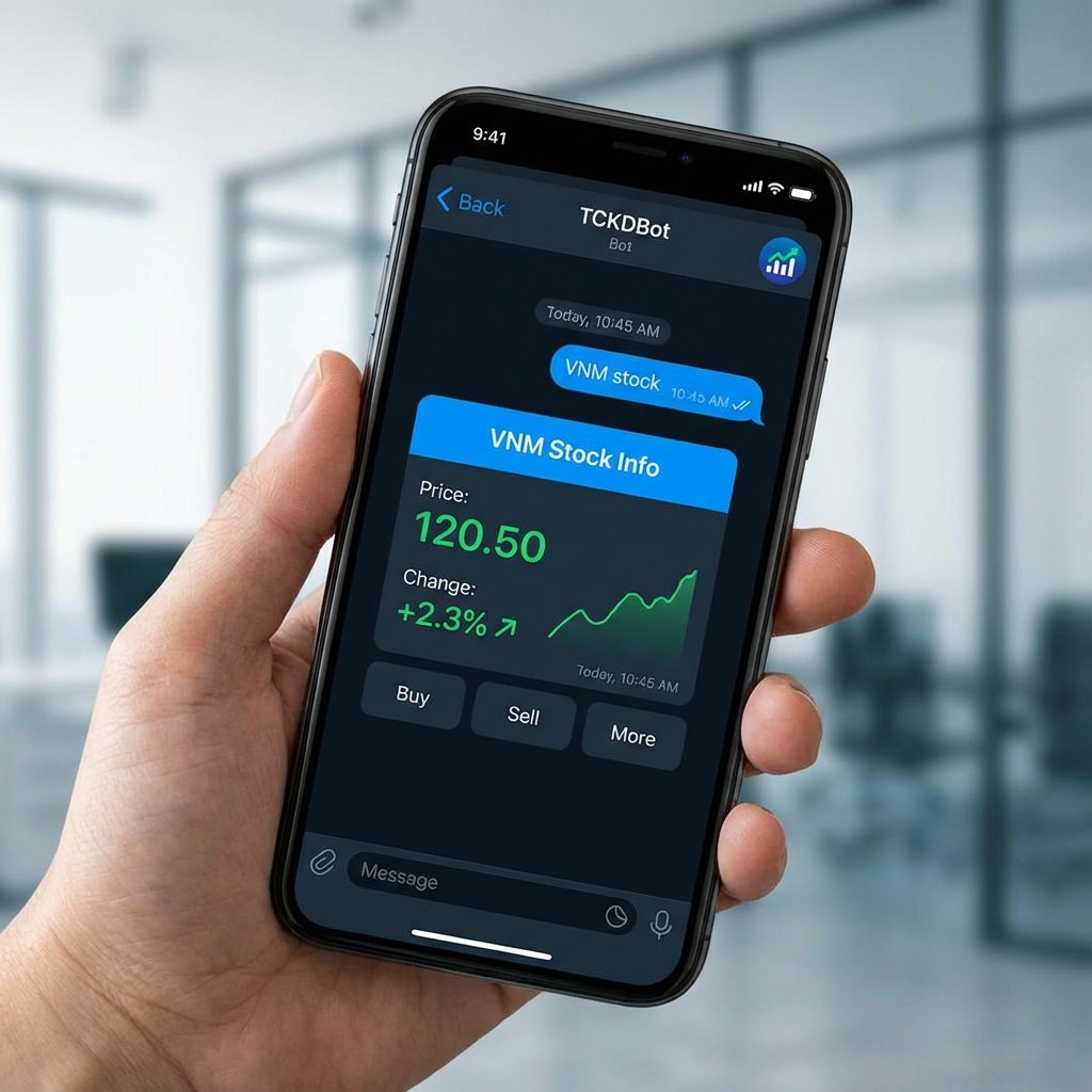 Giao diện tra cứu TCKDBot